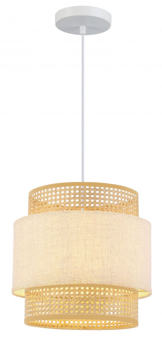 GTV Abra Pendelleuchte 3x40 W cremig OS-ABRA2-05-DEC