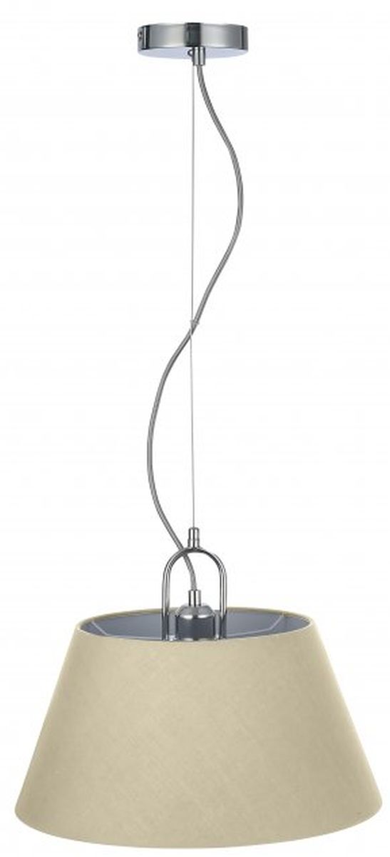 GTV Kasel Pendelleuchte 1x40 W cremig OS-KAS-05-DEC