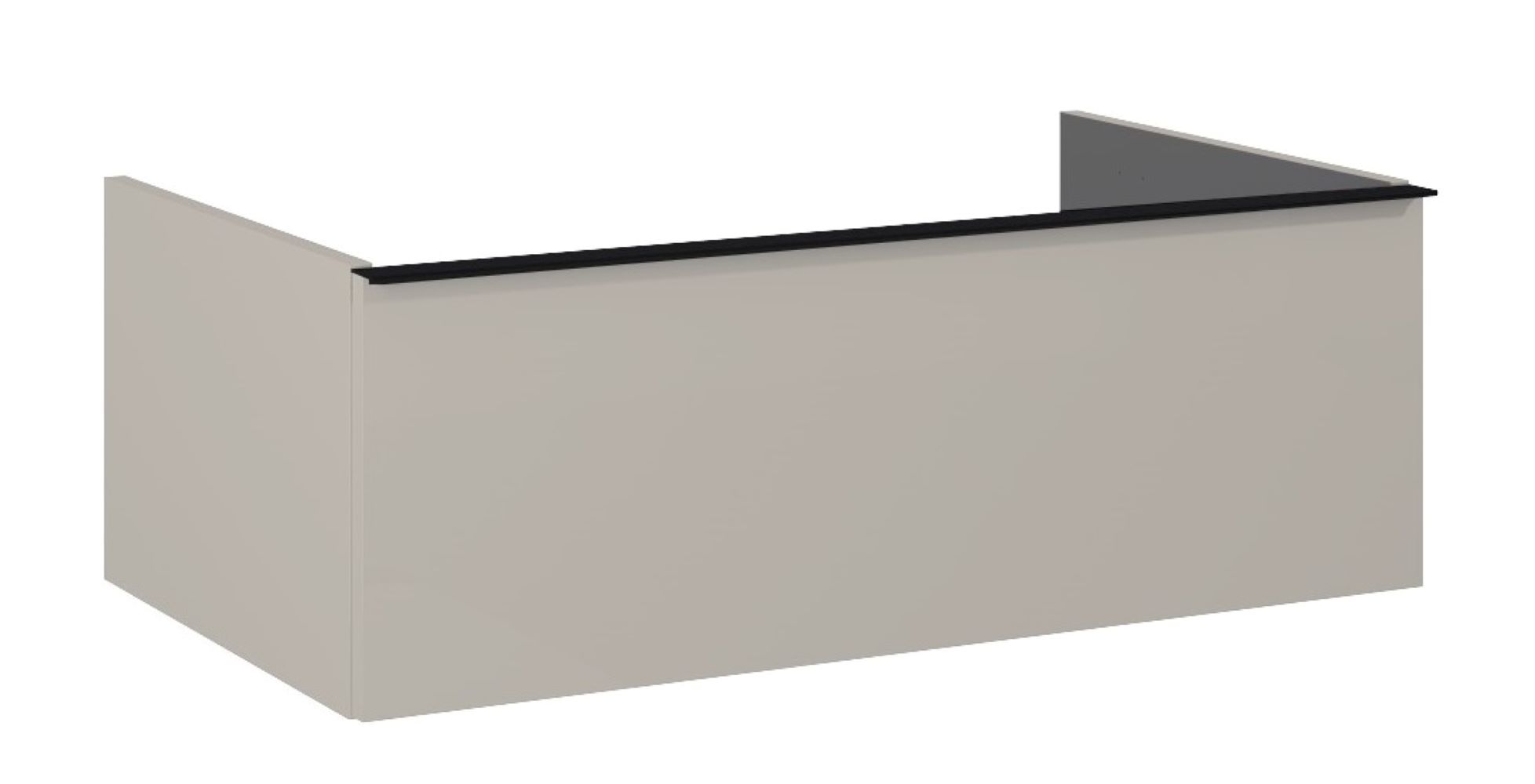 Elita Look Kabinett 80x44.9x28.1 cm Unterschrank hängend beige RE080803027020