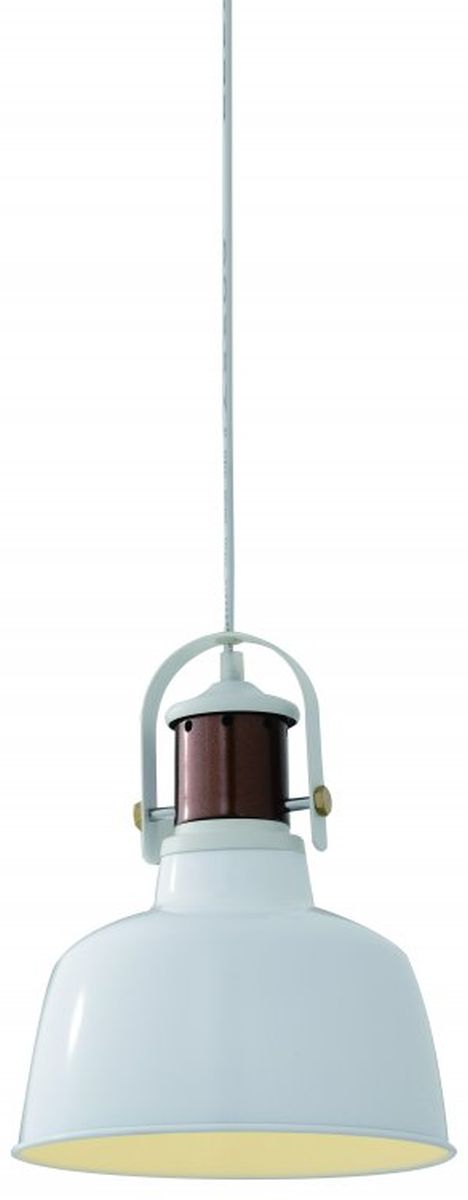 GTV Noor Pendelleuchte 1x40 W weiß OS-NOOR-00-DEC