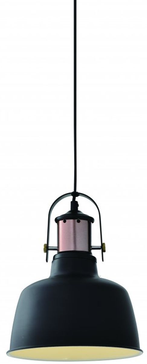 GTV Noor Pendelleuchte 1x40 W schwarz OS-NOOR-10-DEC