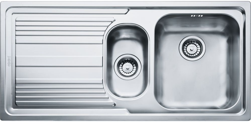 Franke Logica Line stahlspüle 100x50 cm stahl 101.0086.254