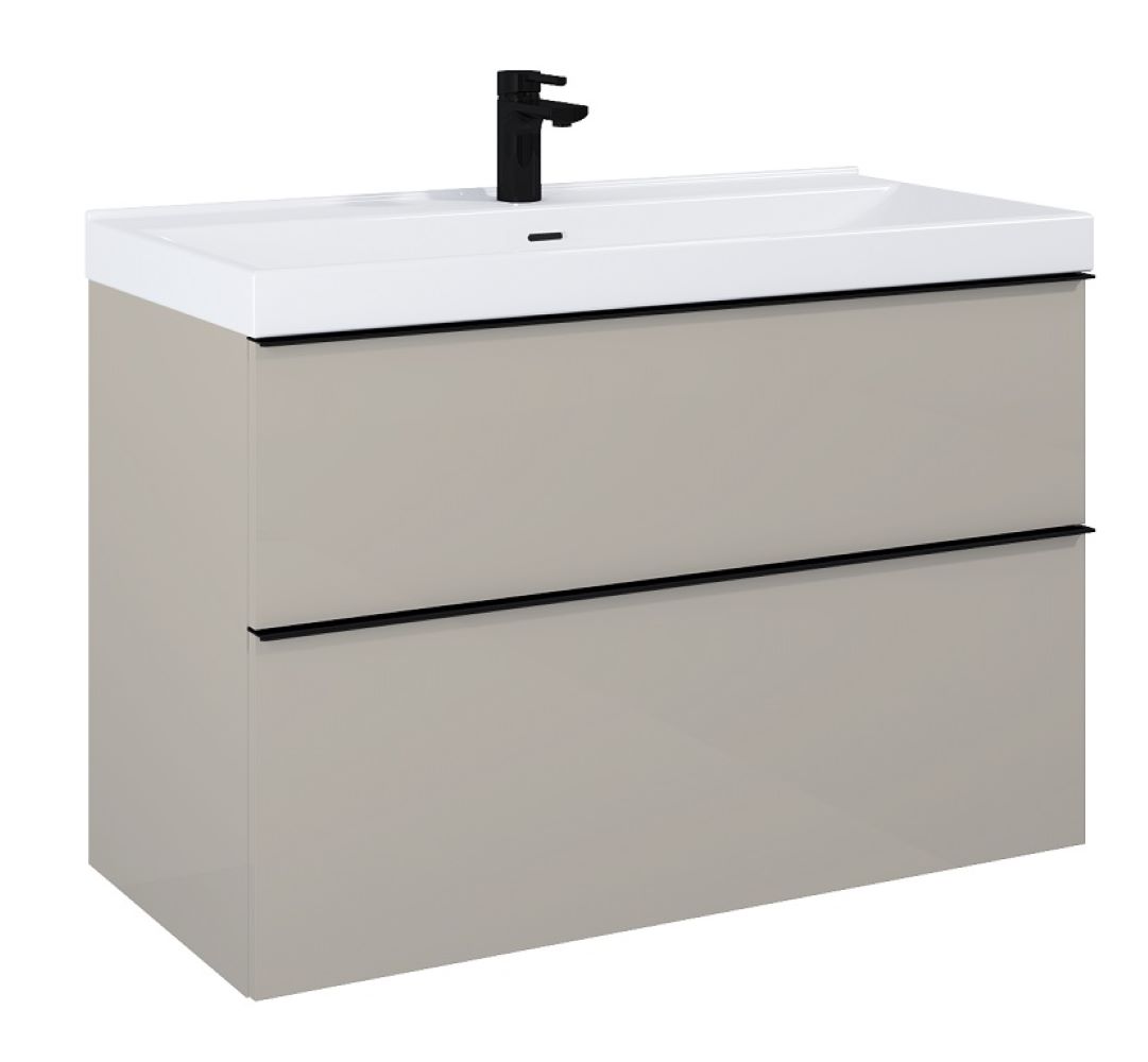 Elita Look Kabinett 100x44.9x63.5 cm Unterschrank hängend beige RE011000027020