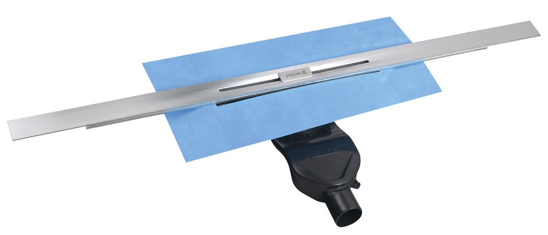 Polysan Slim River Linienablauf 100 cm stahl RV100