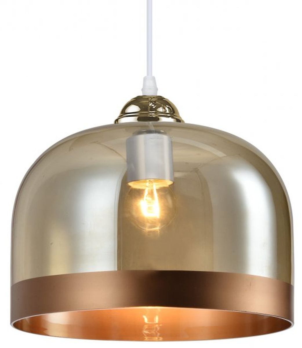 GTV Lati Pendelleuchte 1x40 W bernstein OS-LATI-43-DEC