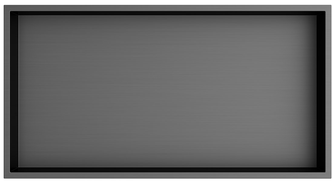 Polysan Inserta Nischenregal 51 cm anthrazit 1301-53B