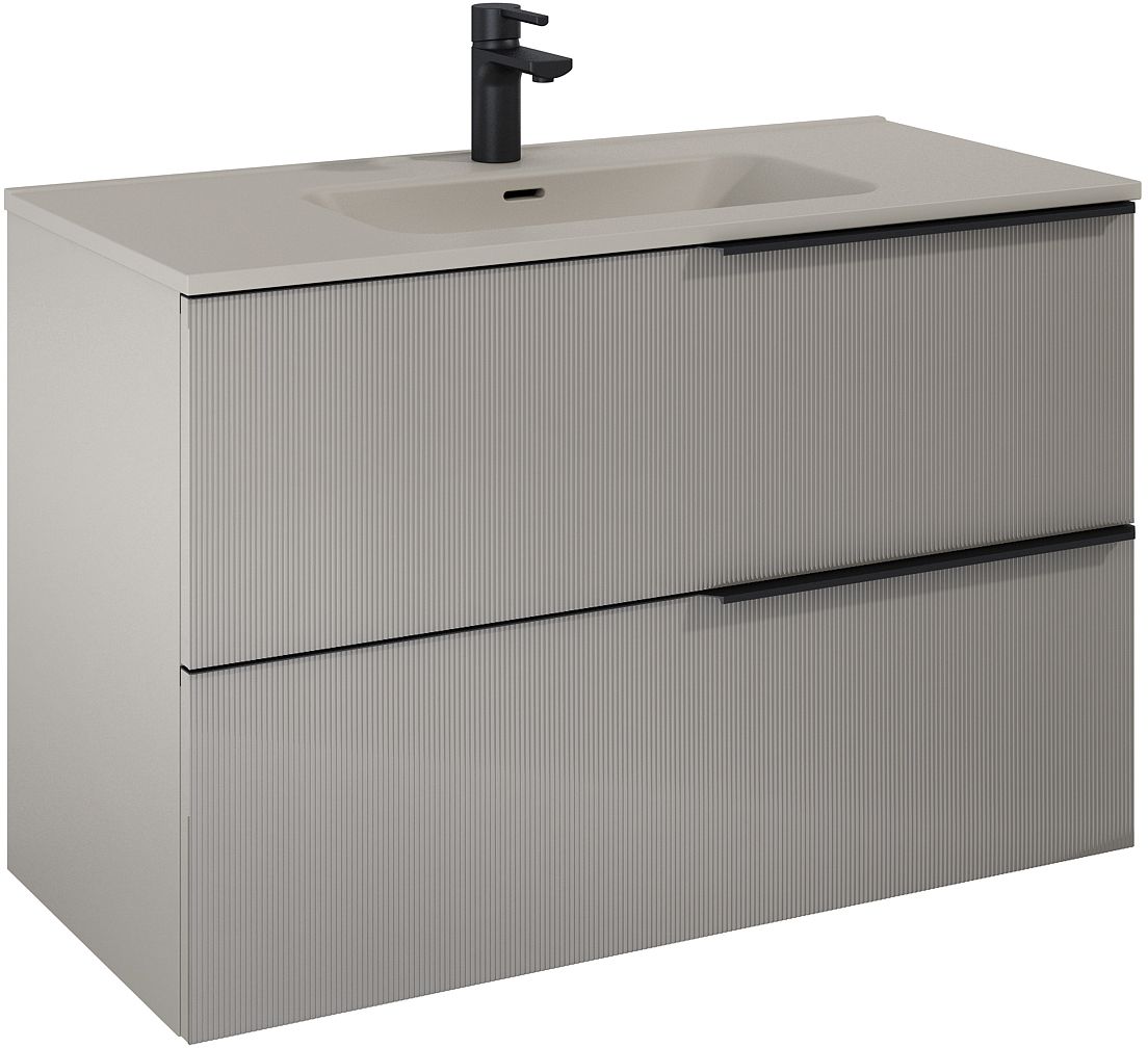 Elita Soho Kabinett 100x45.3x63.5 cm Unterschrank hängend beige RE011004047020