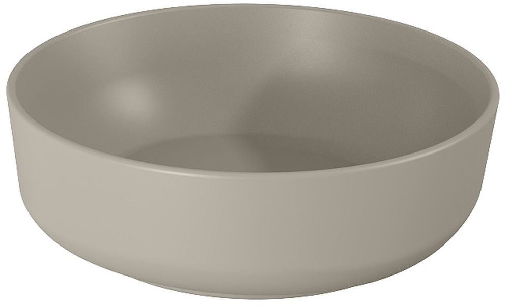 Elita Lorca Waschbecken 41.5x41.5 cm rund Aufsatzwaschbecken braun/beige RE040420047020