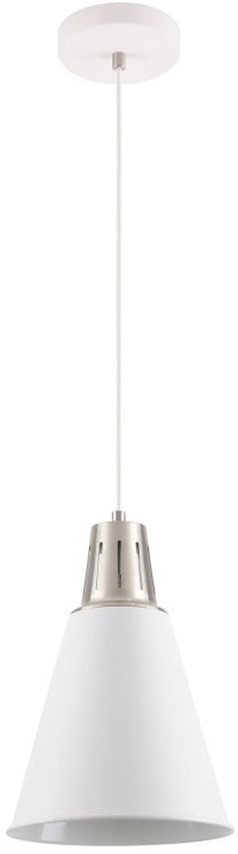 GTV Gianni Pendelleuchte 1x40 W weiß-silber OS-GIAN-E27-03-DEC