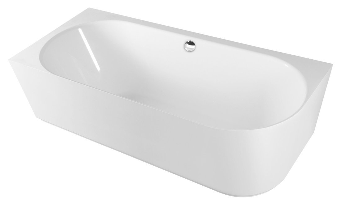 Polysan Sussi Freistehende Badewanne 149.5x70.5 cm oval weiß 93231L
