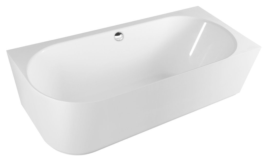 Polysan Sussi Freistehende Badewanne 149.5x70.5 cm oval weiß 93231R