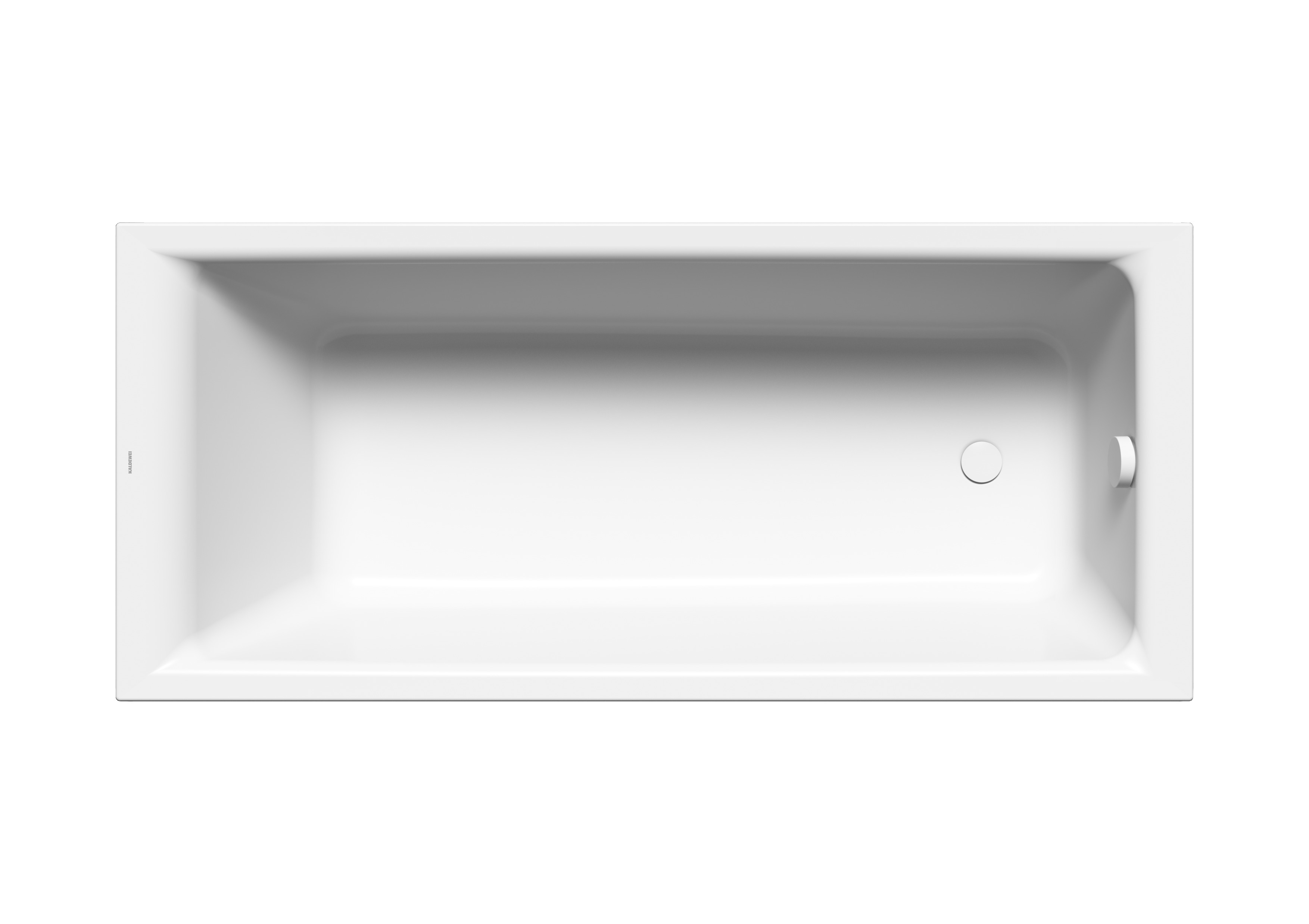 Kaldewei Puro Rechteckige Badewanne 170x80 cm weiß 259100011001