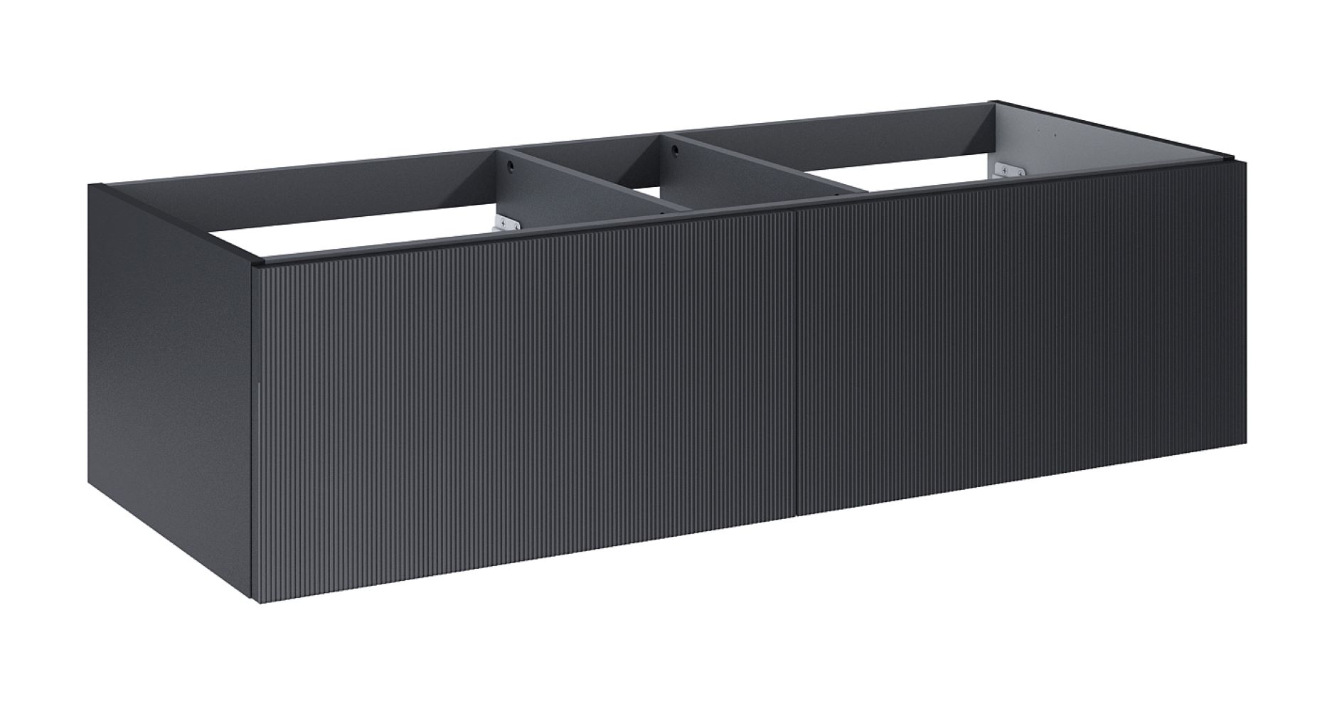 Elita Soho Slim Kabinett 120x45.3x31.8 cm Unterschrank hängend schwarz RE081204047160