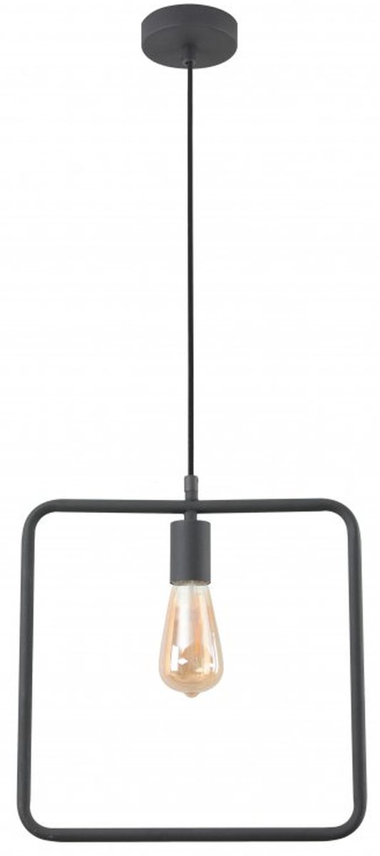 GTV Lija Pendelleuchte 1x40 W schwarz OS-LI-E27-10-DEC