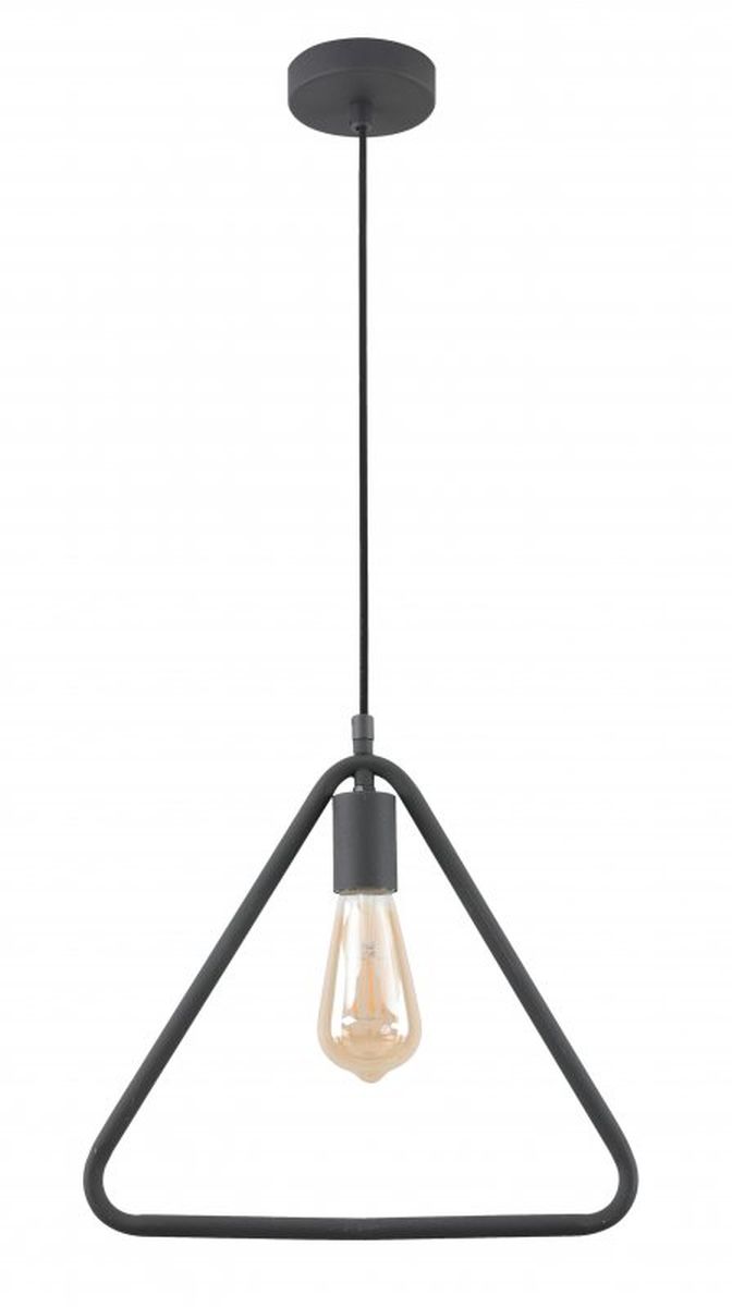 GTV Gija Pendelleuchte 1x40 W schwarz OS-GI-E27-10-DEC