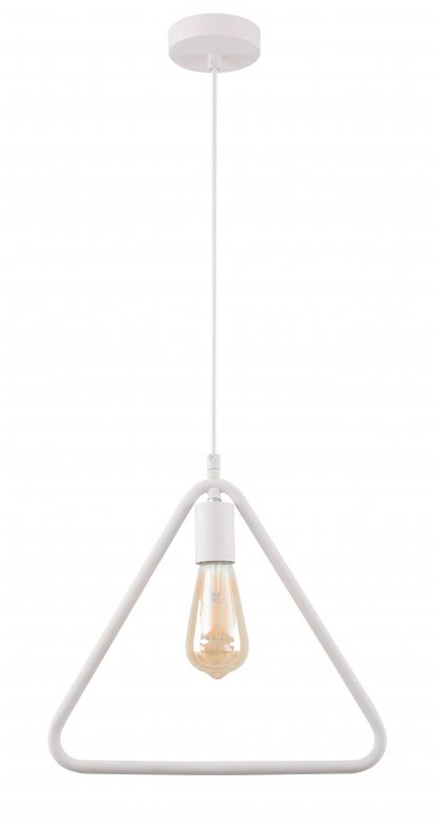 GTV Gija Pendelleuchte 1x40 W weiß OS-GI-E27-00-DEC