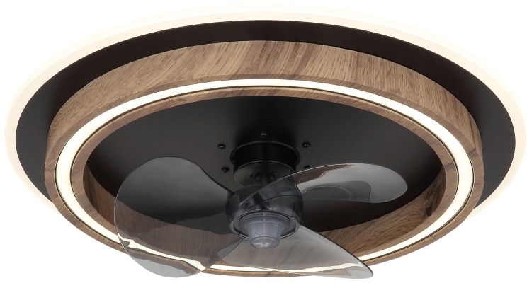 Globo Lighting Cirilla Deckenlampe 1x32 W schwarz-holz 03655