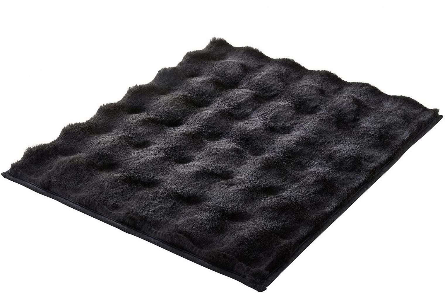 Kleine Wolke Cloud Badezimmerteppich 65x55 cm rechteckig schwarz 9198926433