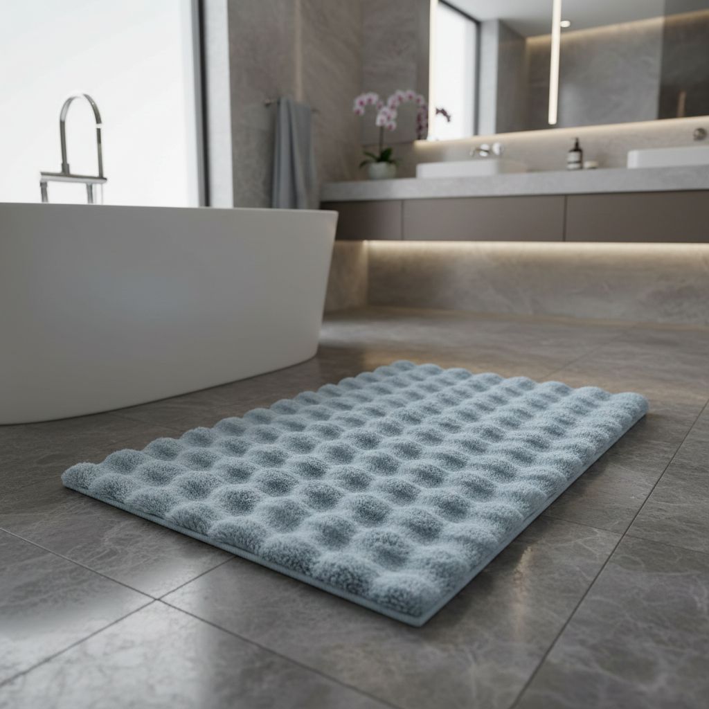 Kleine Wolke Cloud Badteppich 120x70 cm rechteckig blau 9198649225