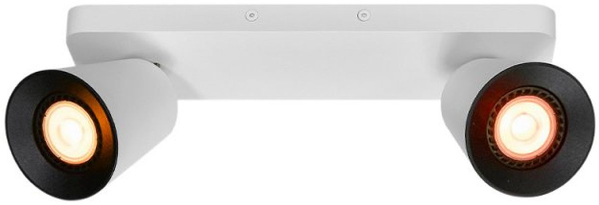 GTV Elli Deckenlampe 2x20 W weiß OS-ELLI-2GU10-00-DEC