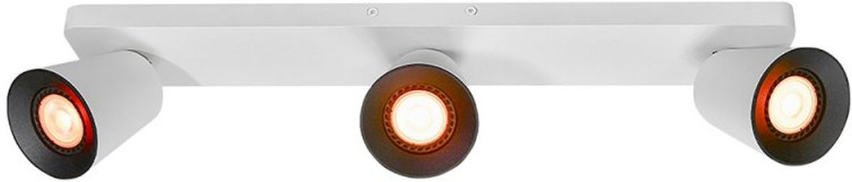 GTV Elli Deckenlampe 3x20 W weiß OS-ELLI-3GU10-00-DEC