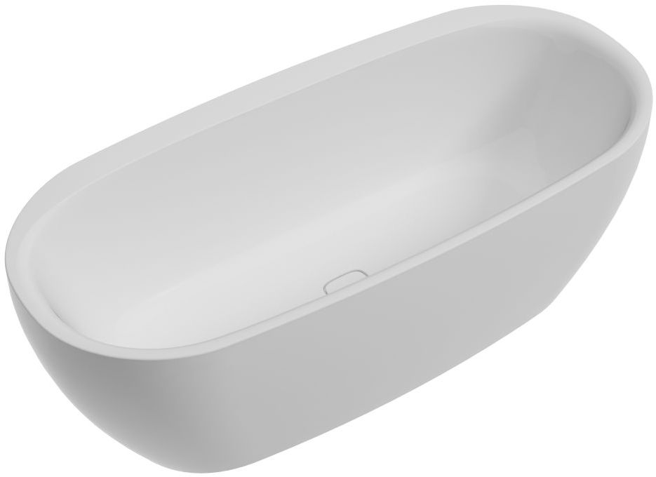 Hoesch iSensi Freistehende Badewanne 170x75 cm oval weiß 3989.010
