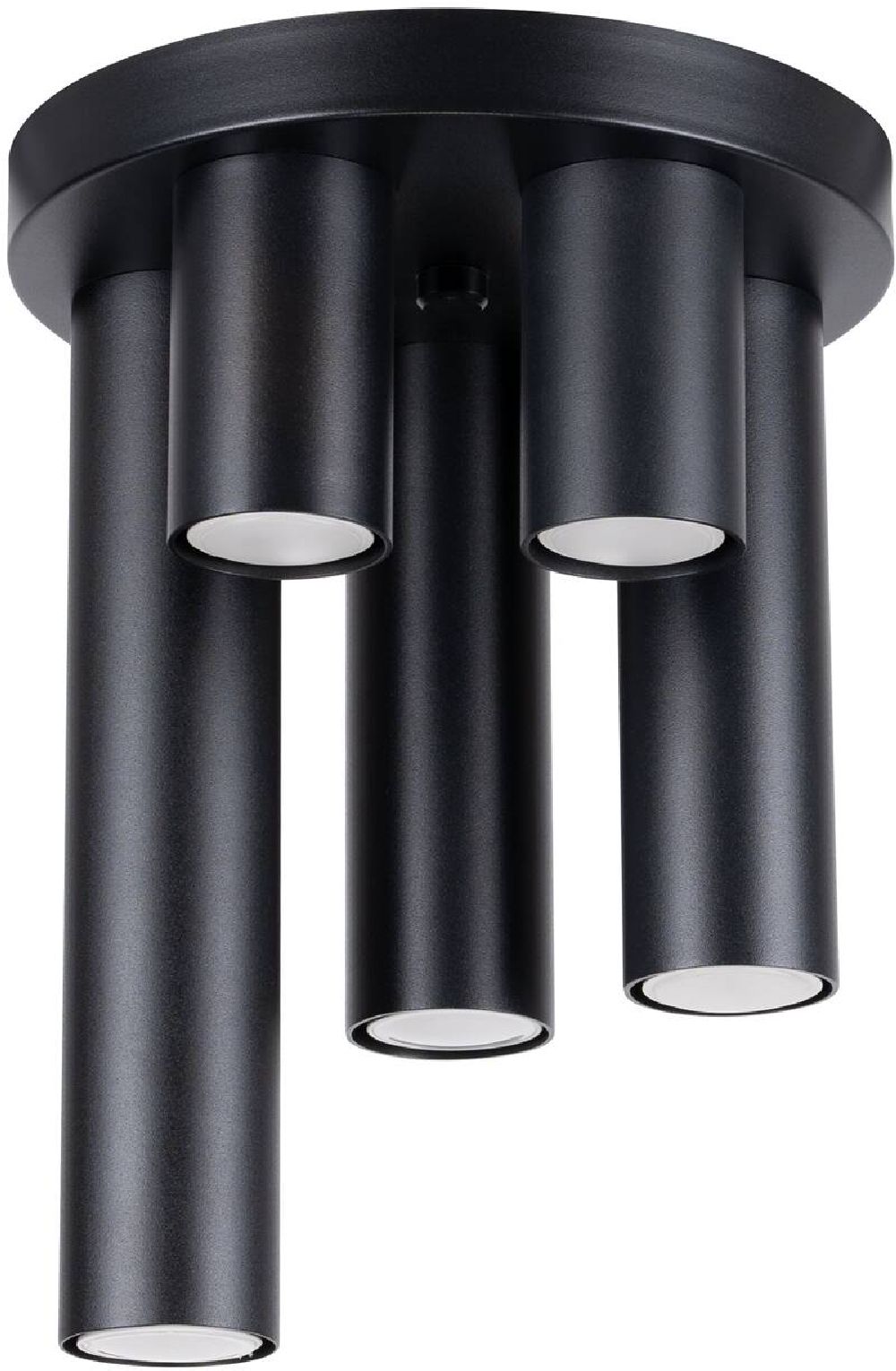 Sollux Lighting Lagos Deckenlampe 5x10 W schwarz SL.1467