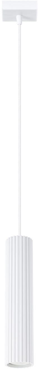 Sollux Lighting Karbon Pendelleuchte 1x10 W weiß SL.1535