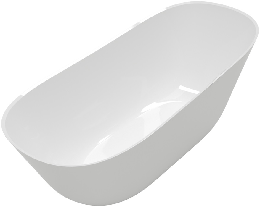 Villeroy & Boch Theano Freistehende Badewanne 170x75 cm oval UBQ170ANH7F200V-01