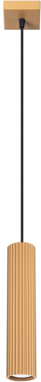 Sollux Lighting Karbon Pendelleuchte 1x10 W gold SL.1554
