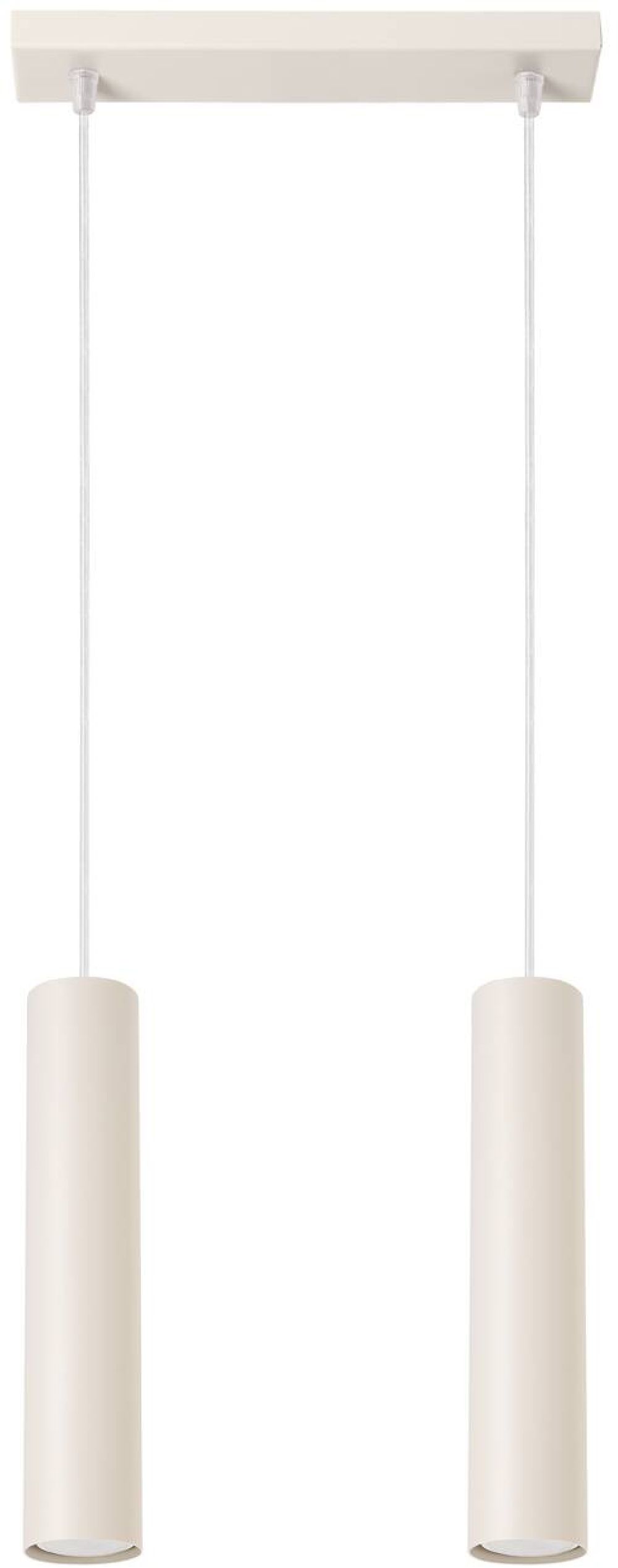 Sollux Lighting Lagos Pendelleuchte 2x10 W beige SL.1480