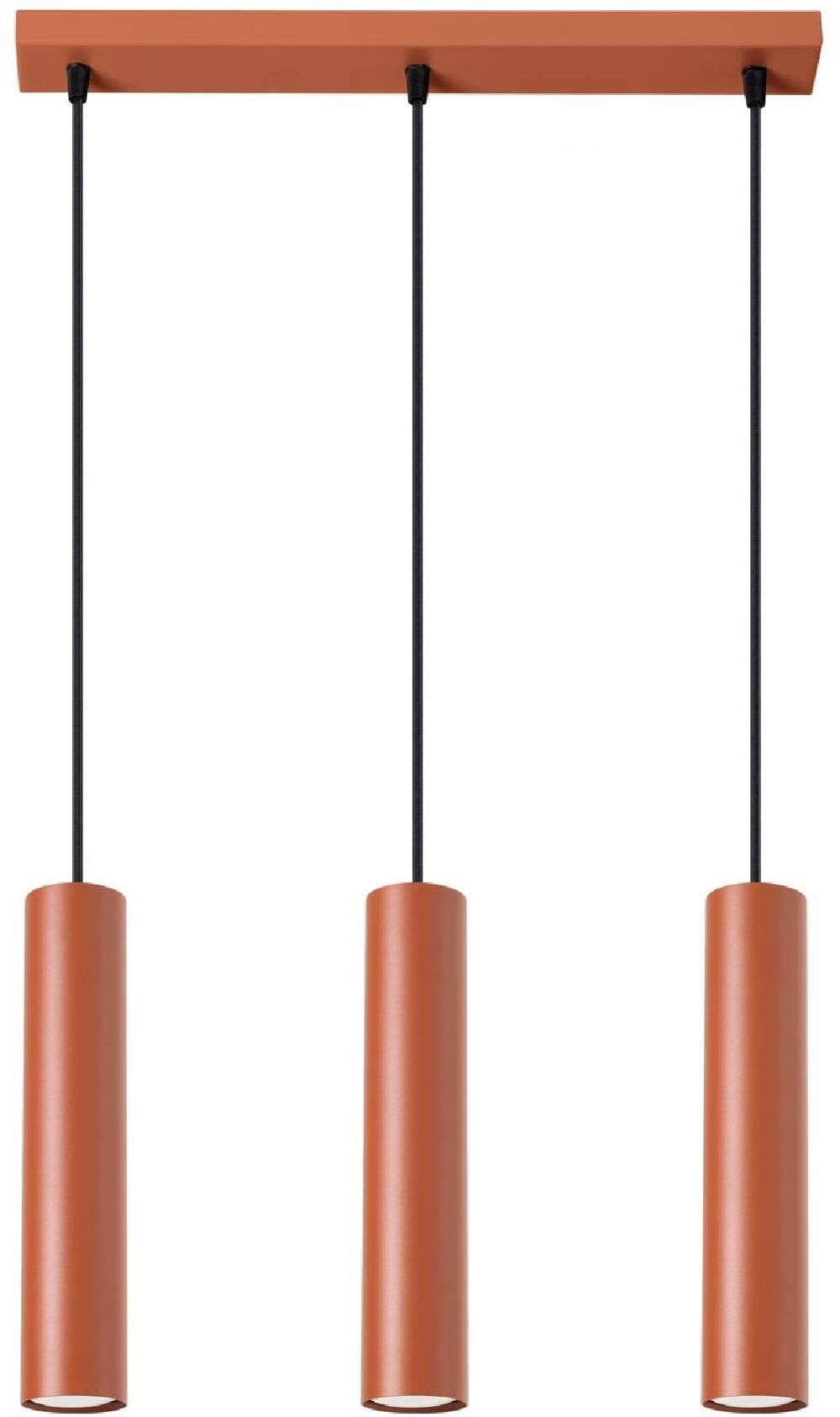 Sollux Lighting Lagos Pendelleuchte 3x10 W rot SL.1491
