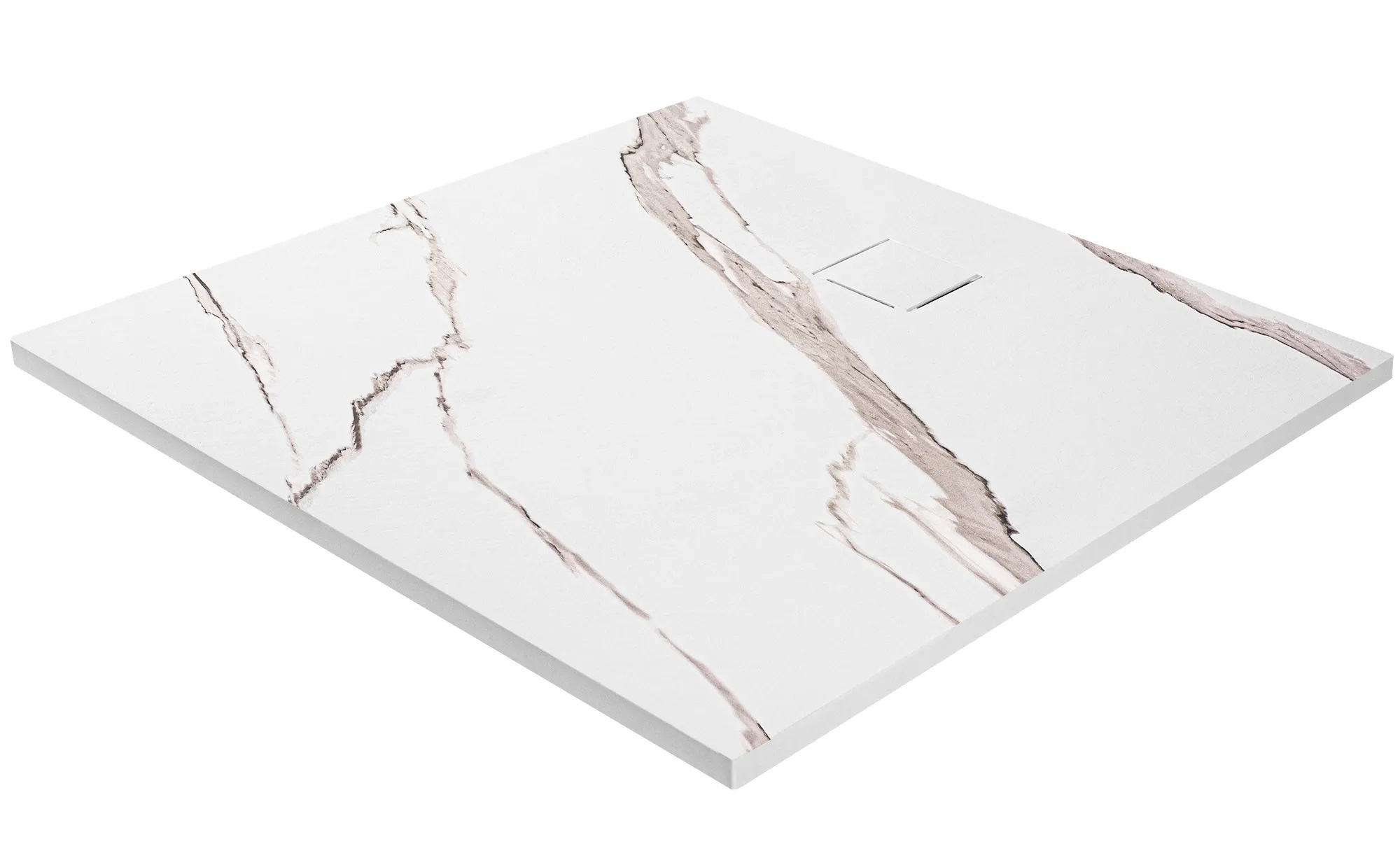 Rea Magnum Quadratische Duschwanne 90x90 cm weiß REA-K7005