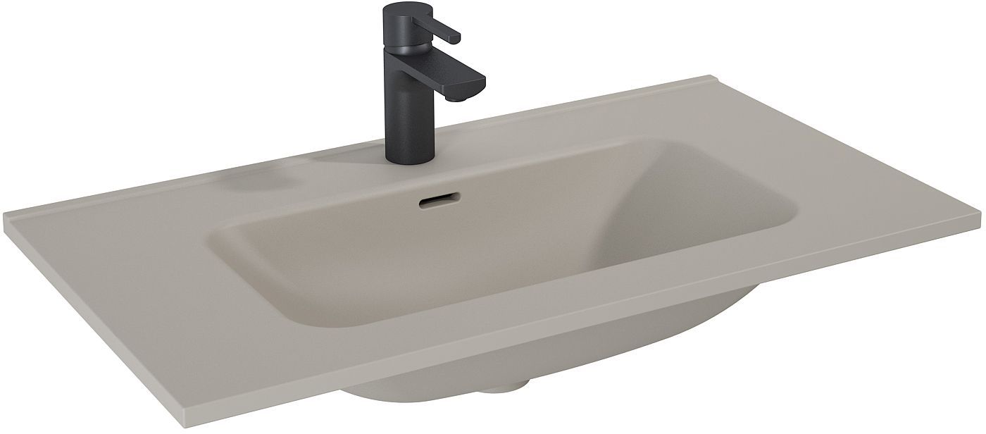 Elita Skappa Waschbecken 80.8x46 cm rechteckig Möbel braun/beige RE040803067020