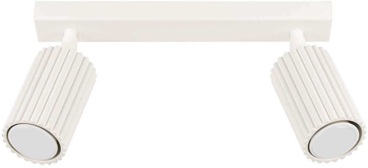 Sollux Lighting Karbon Deckenlampe 2x10 W beige SL.1599