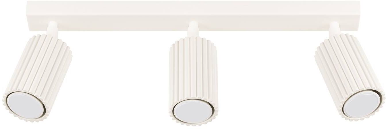 Sollux Lighting Karbon Deckenlampe 3x10 W beige SL.1600