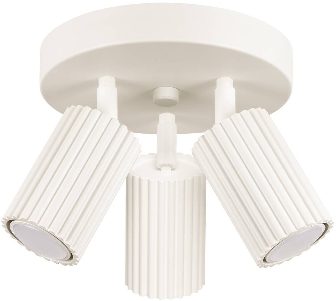 Sollux Lighting Karbon Deckenlampe 3x10 W beige SL.1601