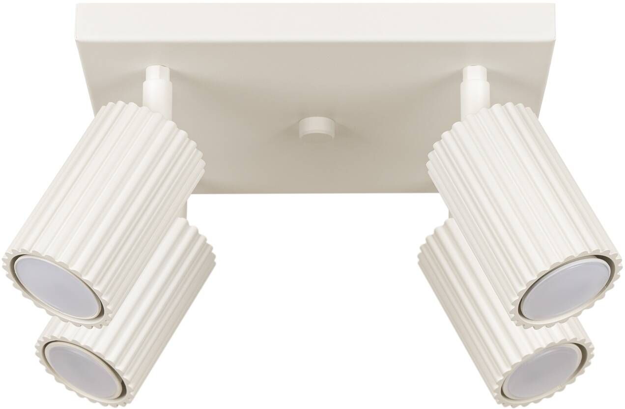 Sollux Lighting Karbon Deckenlampe 4x10 W beige SL.1602