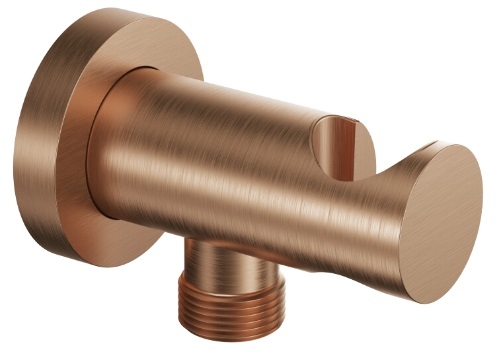 Excellent Winkelanschluss mit Griff kupfer AREX.1032CB