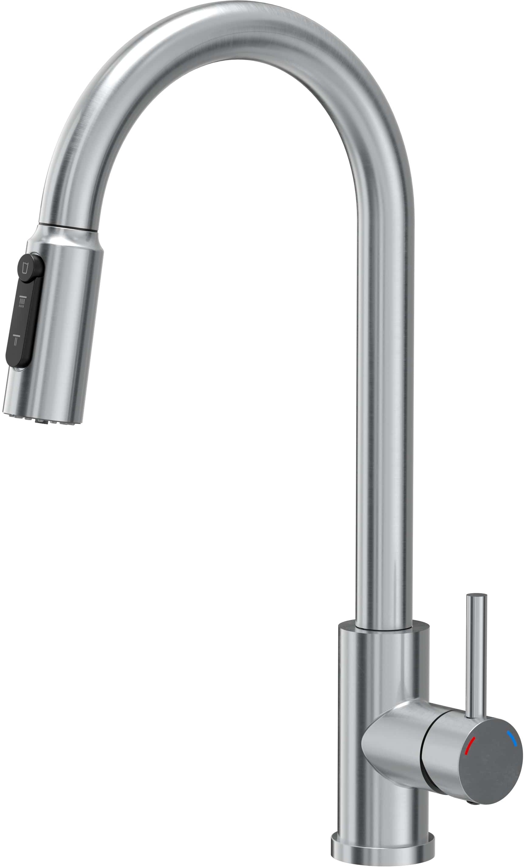 Quadron Cindy wasserhahn mit wasserfilter stehend edelstahl 52140BS