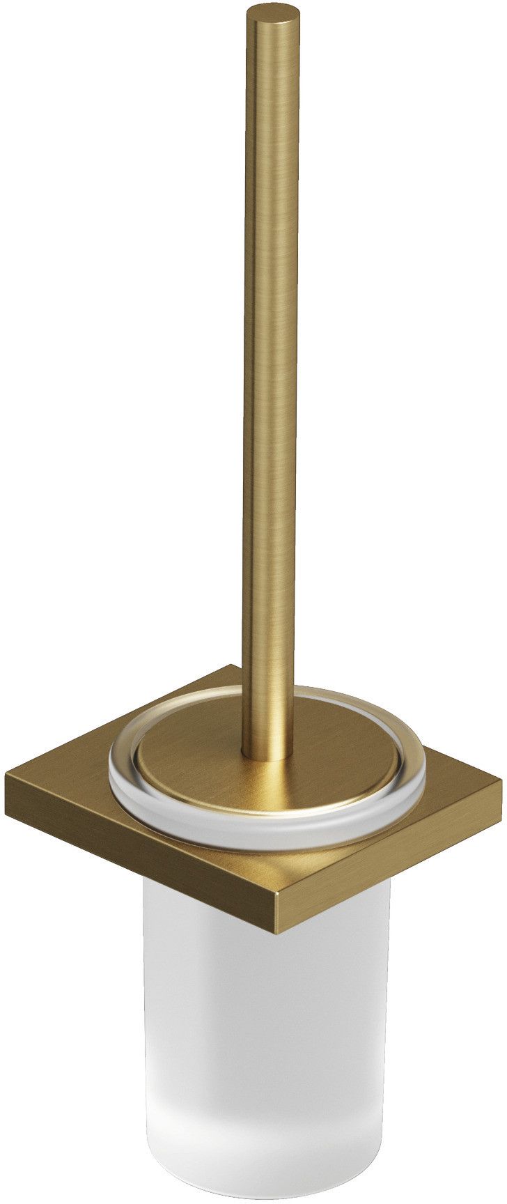 Kludi Vela C Toilettenbürste mit Griff verschraubt gold 31974N0