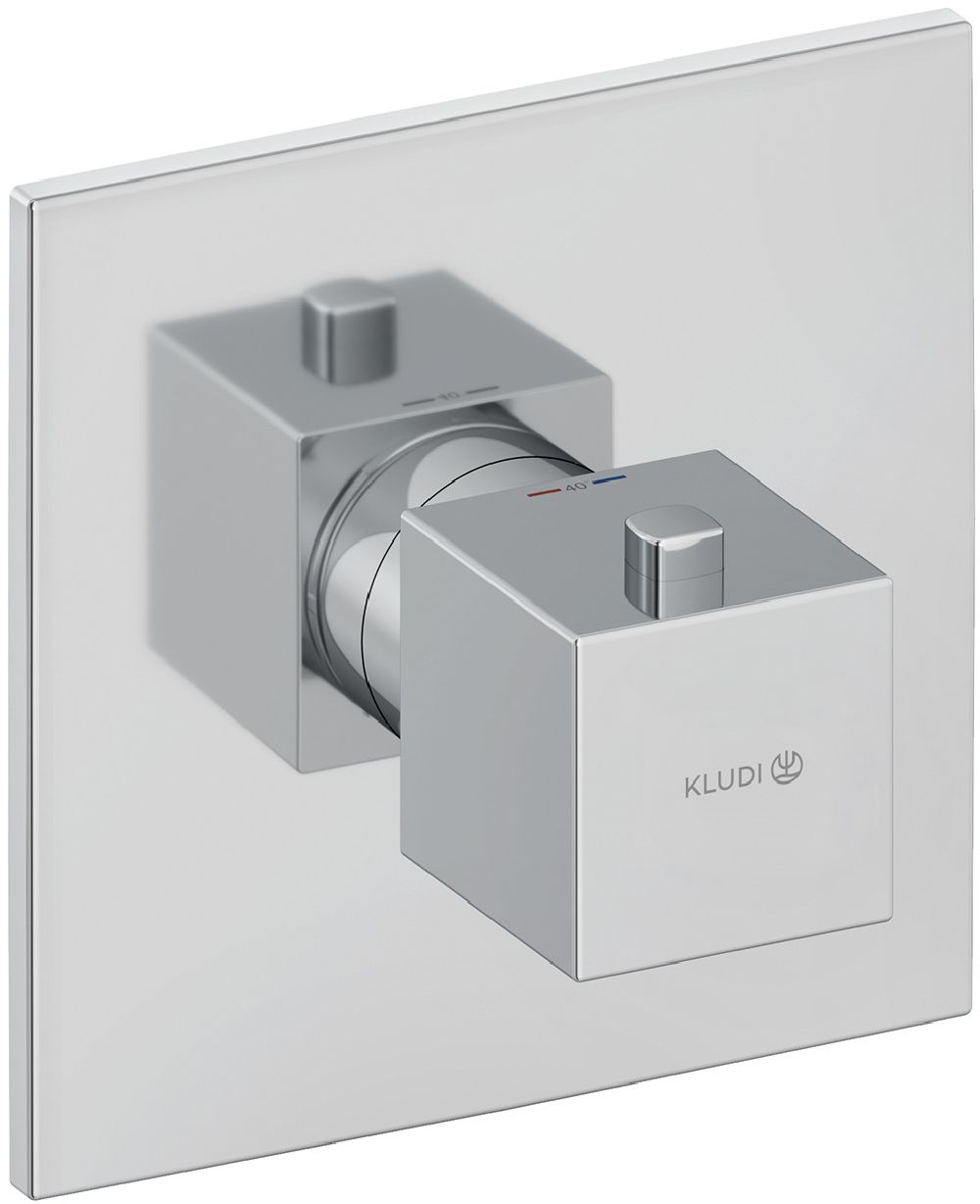 Kludi Decus Duschbatterie Unterputz mit Thermostat || 547390575