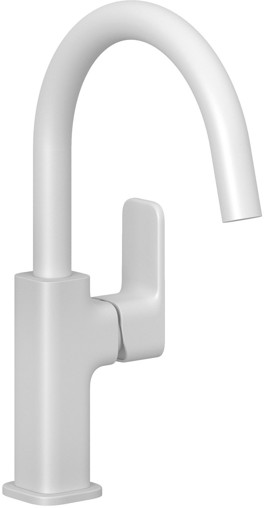 Kludi Renon Waschtischarmatur Stehend weiß 420275375