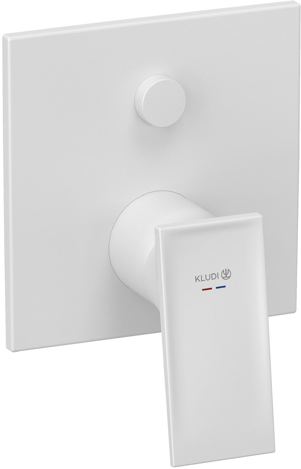 Kludi Decus Badewannen- und Duscharmatur Unterputz weiß 547595375
