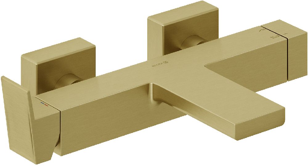 Kludi Decus Badewannen- und Duscharmatur Wandmontage gold 54691N075