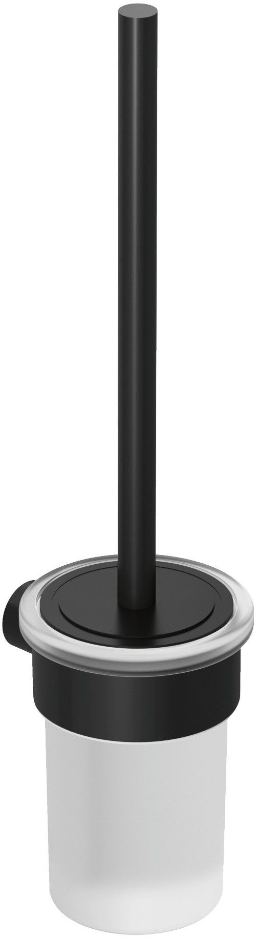 Kludi Vela R Toilettenbürste mit Griff verschraubt schwarz 5897439