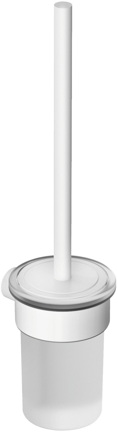 Kludi Vela R Toilettenbürste mit Griff verschraubt weiß 5897453