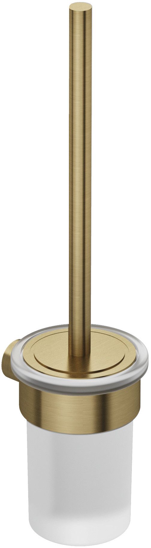 Kludi Vela R Toilettenbürste mit Griff verschraubt gold 58974N0