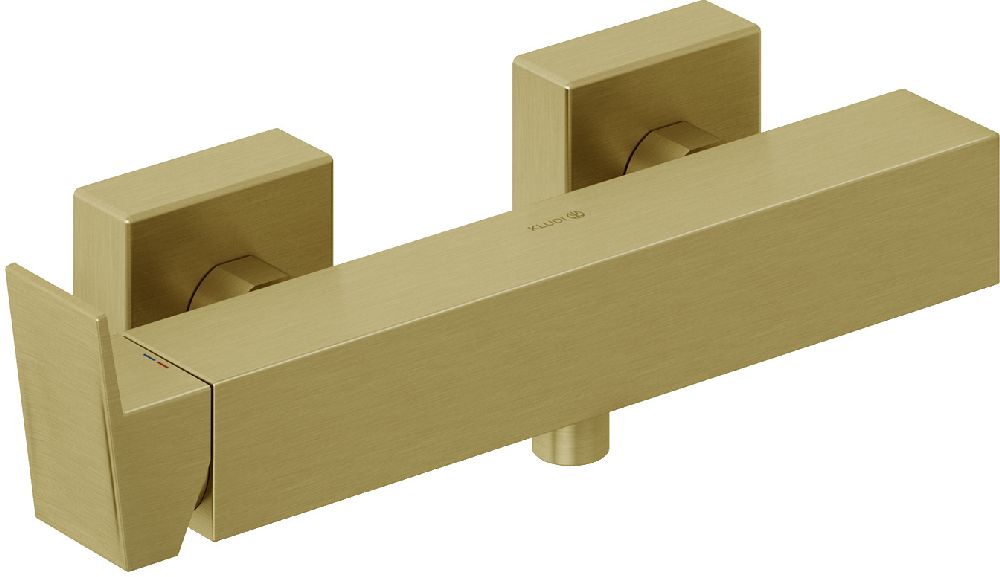 Kludi Decus Duschbatterie Wandmontage gold 54831N075
