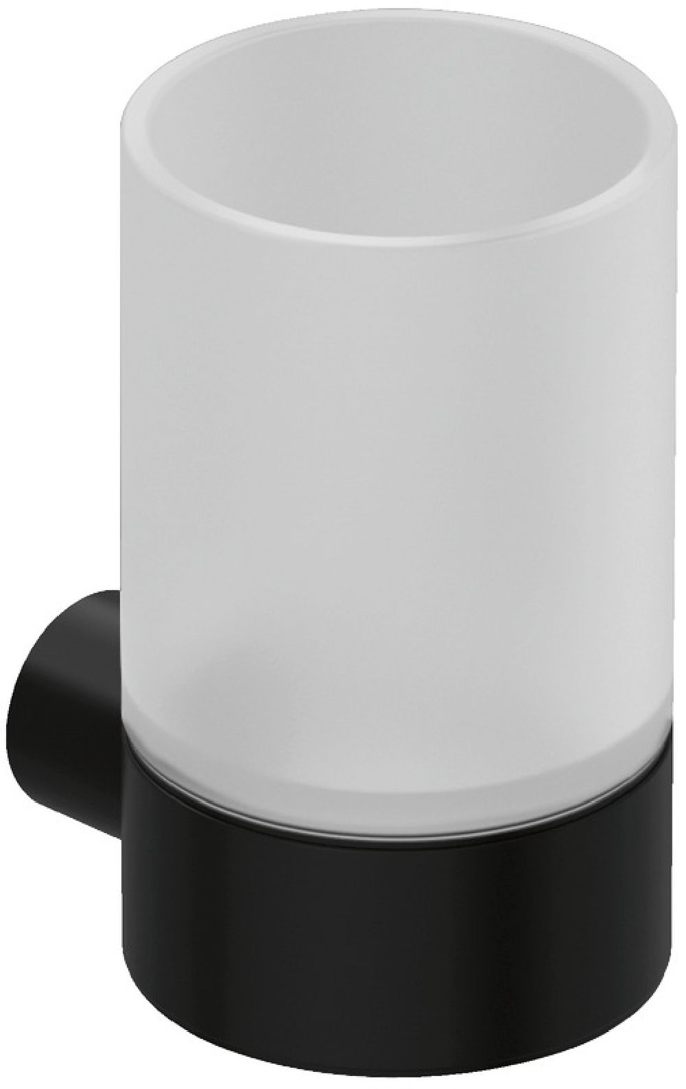 Kludi Vela R Zahnputzbecher schwarz 5897539